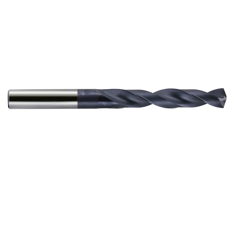 Drill #29 2-Flute High Performance Coolant Hole Style 5X Length Carbide nACo Coating